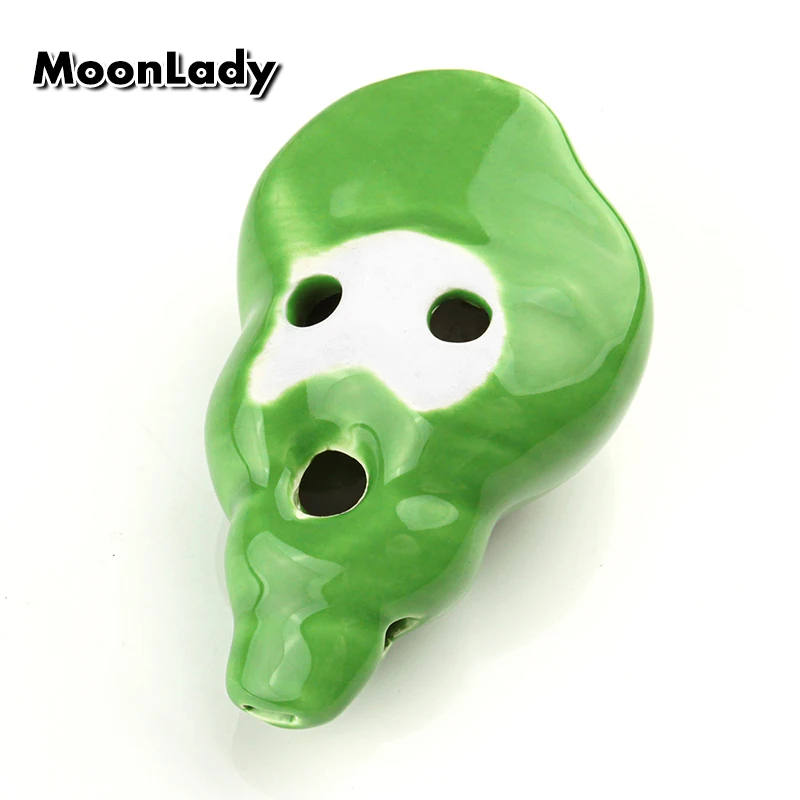 Ocarina 6 отверстий маленький раковины Alto C тон Начинающий туристический сувенир