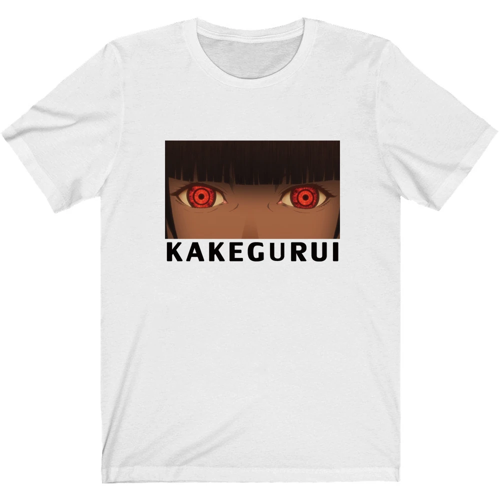

Kakegurui Tshirts Fashion Women T-shirt Casual Tee Shirt Female