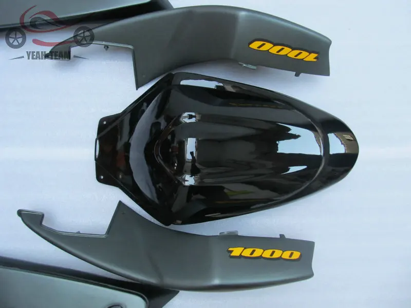 Индивидуально изготовленные Обтекатели для Suzuki GSX R1000 K5 2005 2006 серые черные