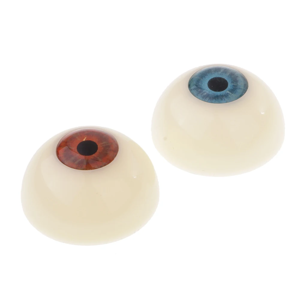 

Prettyia 10pcs 30mm Acrylic Doll Eyes Eyeballs for / Doll