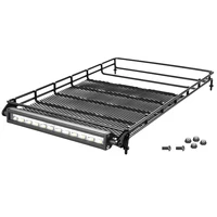 rc spare parts p860016 roof rack with light bar for rgt ex86100 rock cruiser rc crawlers