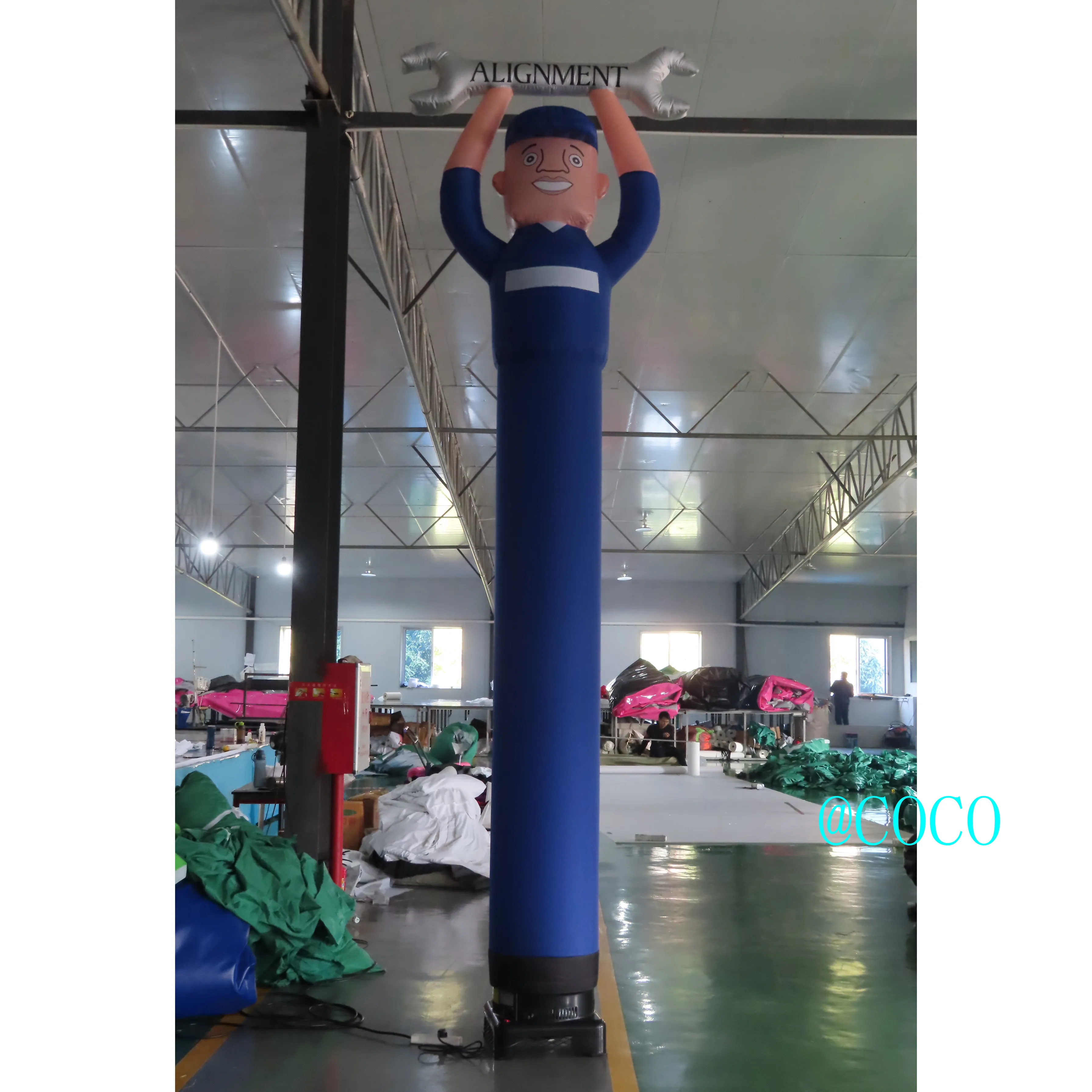 free air ship to door!5m/17ft high inflatable dance man car shop outdoor adverting sky dancer | Игрушки и хобби