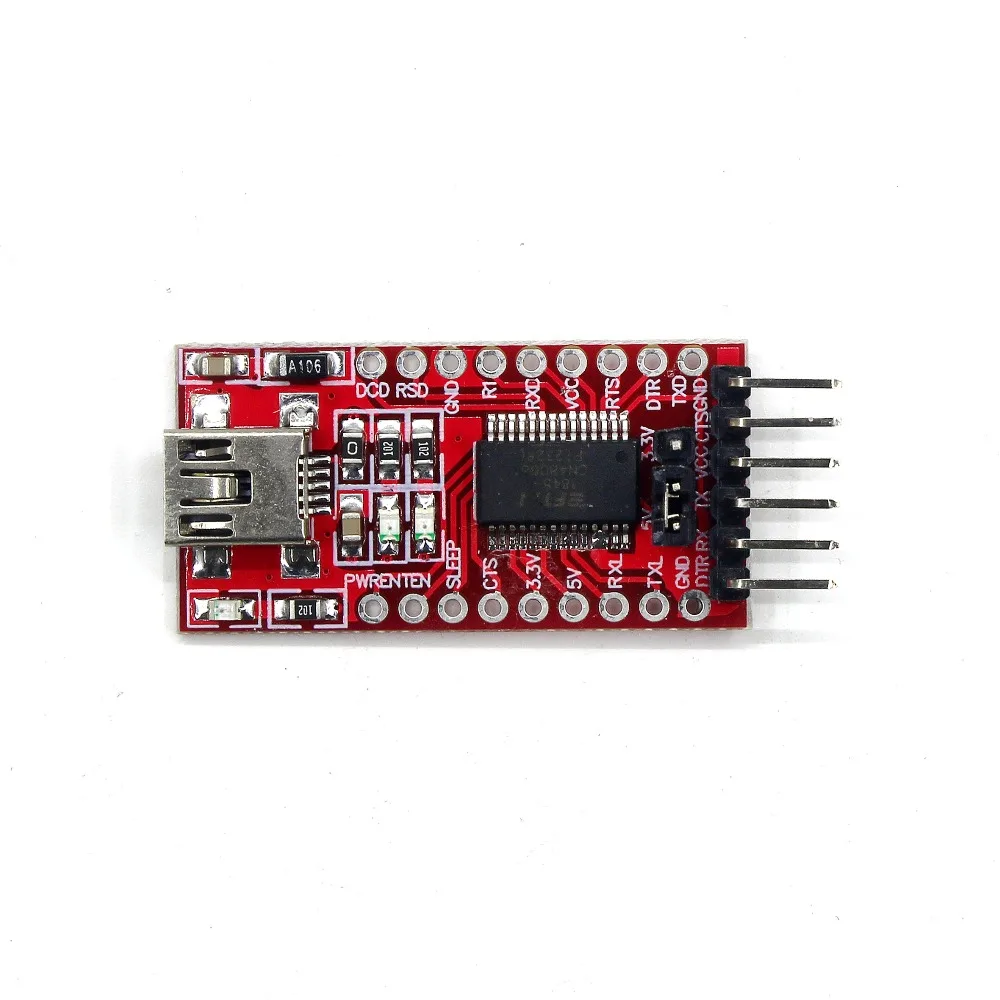 Высокое качество FT232RL FT232 FTDI USB 3,3 В 5,5 В к ttl последовательный адаптер модуль мини порт