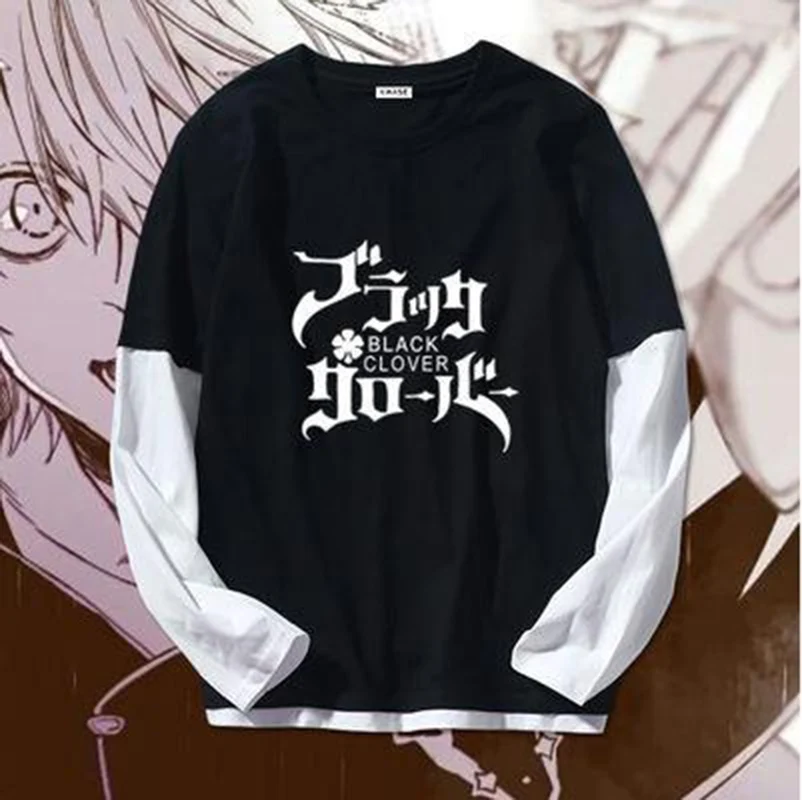 

Осенняя белая Новая модная повседневная Свободная рубашка, футболка с длинным рукавом, популярный Молодежный топ с круглым вырезом и японс...