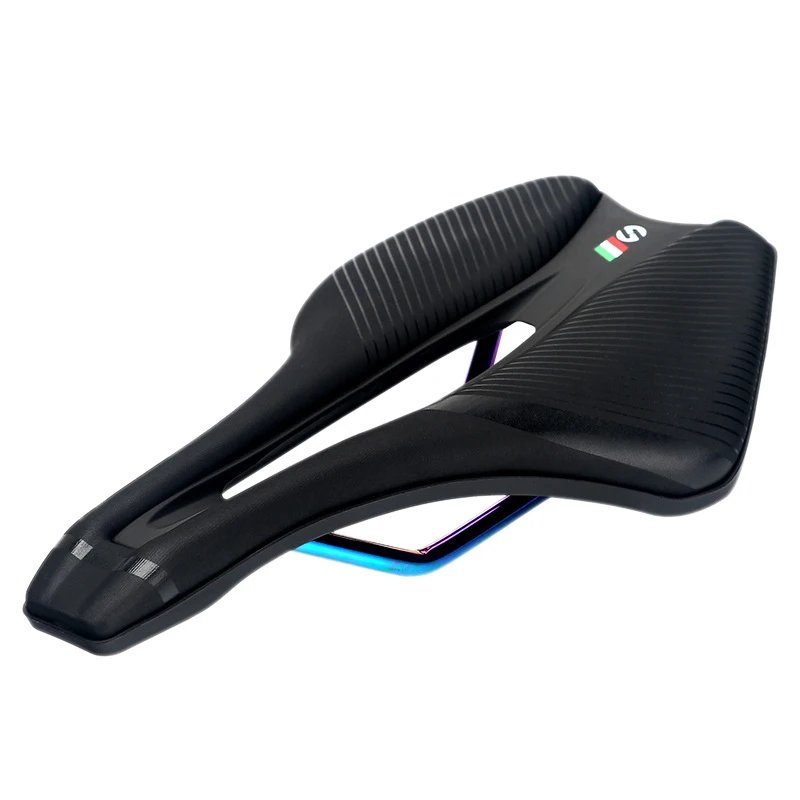 

Hot-TOSEEK Bike Saddle Mountain Road Bike Soft Saddle Cycling Wide Seat Cushion Bike Part