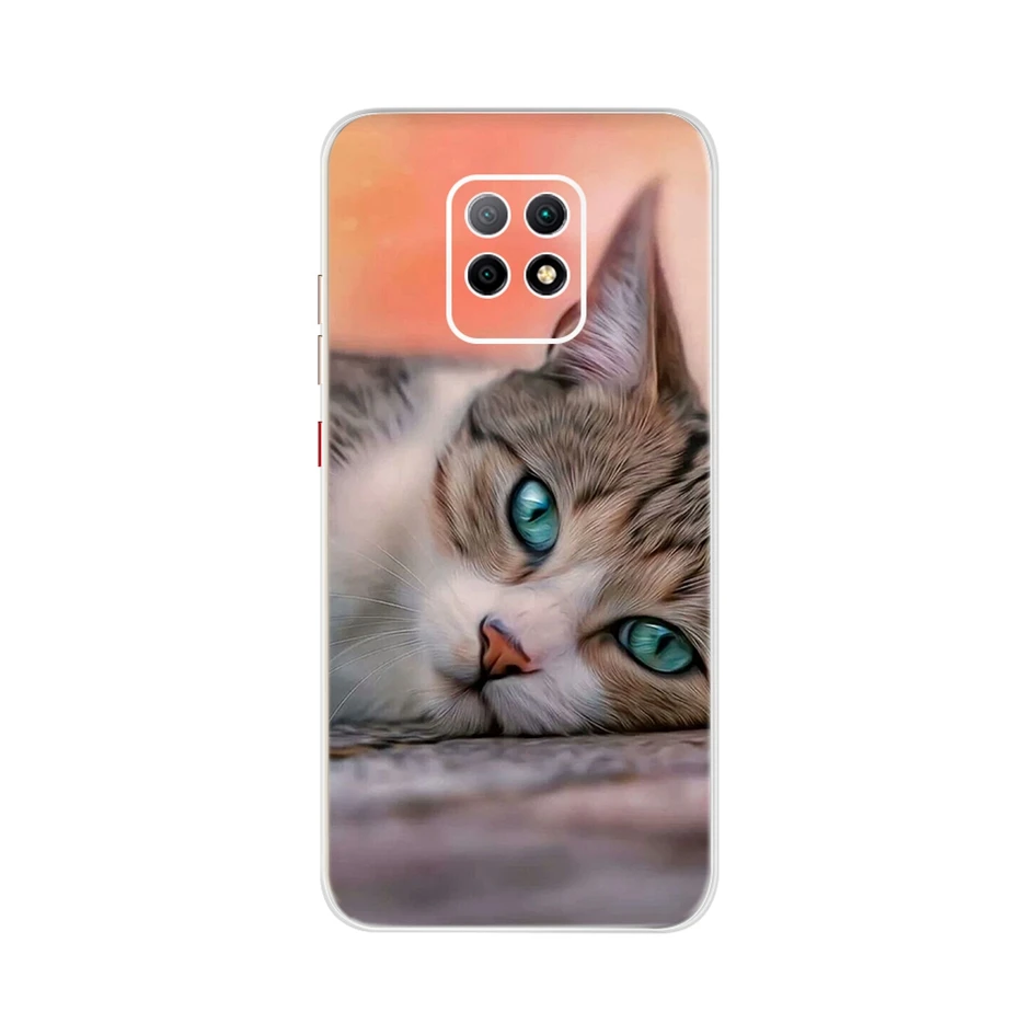 leather case for xiaomi For Xiaomi Redmi 10X 5G Case Soft Slim Fundas Cute Animals Painted Cover For Xiaomi Redmi 10X Pro 5G Redmi10X Phone Cases Bumper xiaomi leather case card