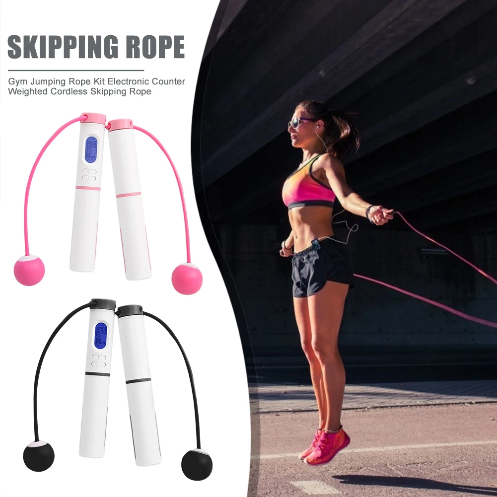

Smart Skipping Rope Counter Exercise Students Sports Competition Jump Ropes with LCD Screen Showing Outdoor Sport Equipment