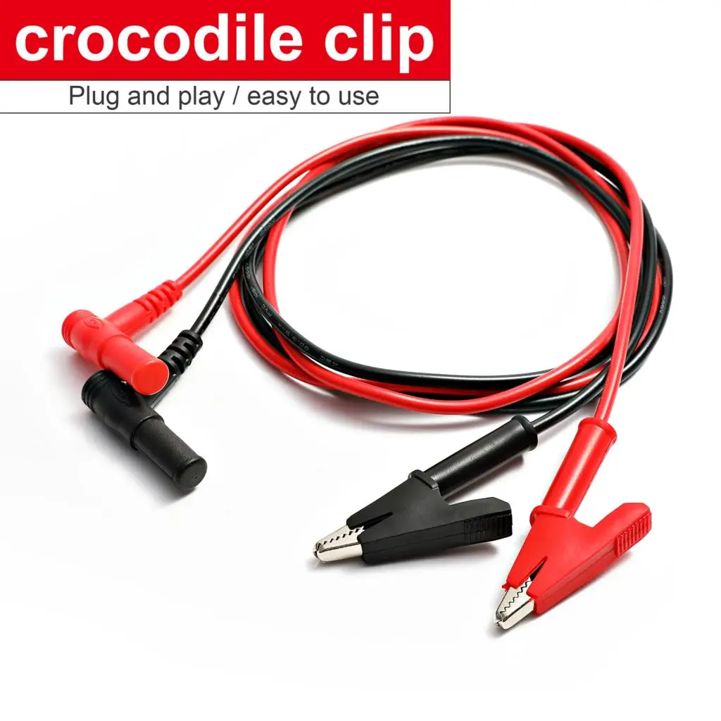 Тестовый провод для цифрового мультиметра зажим типа крокодил игольчатый