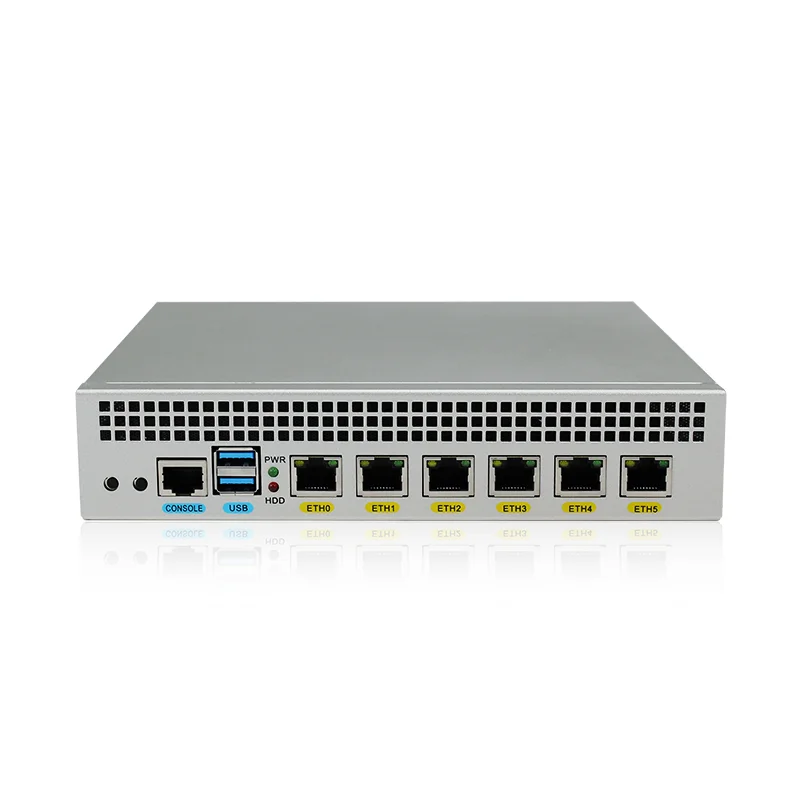 Мини-роутер POE PSE 6 дюймов Intel Gigabit LAN Celeron J4125 четыре ядра Pfsense Mikrotik VPN | Компьютеры и