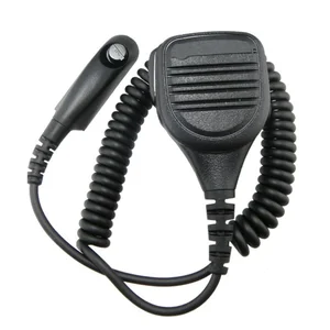 Наплечный микрофон для рации Motorola GP328 GP338 HT1250 PTX760, водонепроницаемый пыленепроницаемый удаленный микрофон