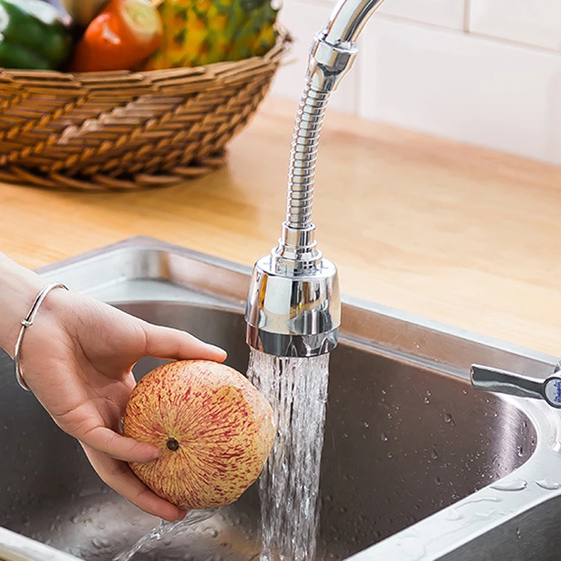 Регулируемый Кухонный смеситель подвижная Гибкая насадка для душа диффузор