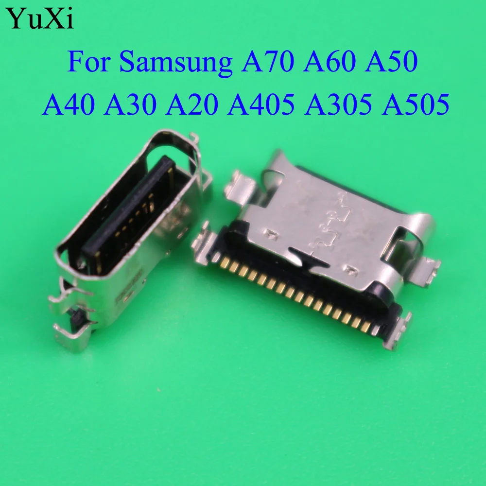 Разъем micro USB для Samsung Galaxy A70 A60 A50 A40 A30 A20 A405 A305 A505 разъем док станции зарядный порт