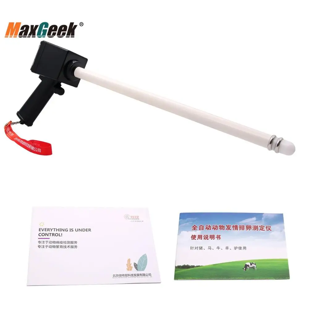 Детектор овуляции коров Maxgeek с ЖК дисплеем 2 6 дюйма автоматическое обнаружение