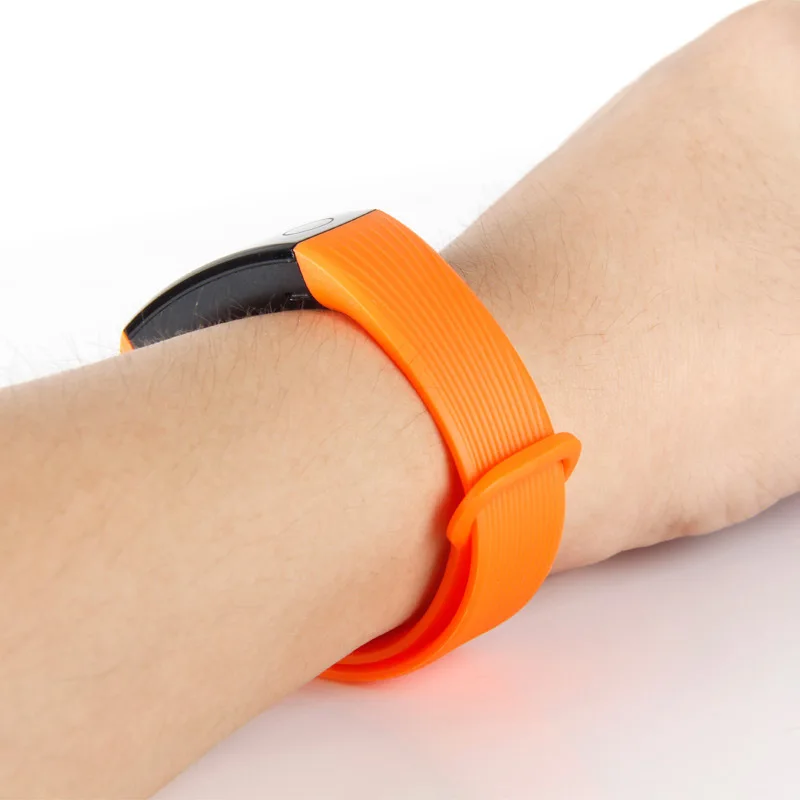 

For HUAWEI Honour 3 Smart Watch Band Food Grade Material Silica Gel Non Allergic Anti Pollution Men Women Sports Wristband Strap