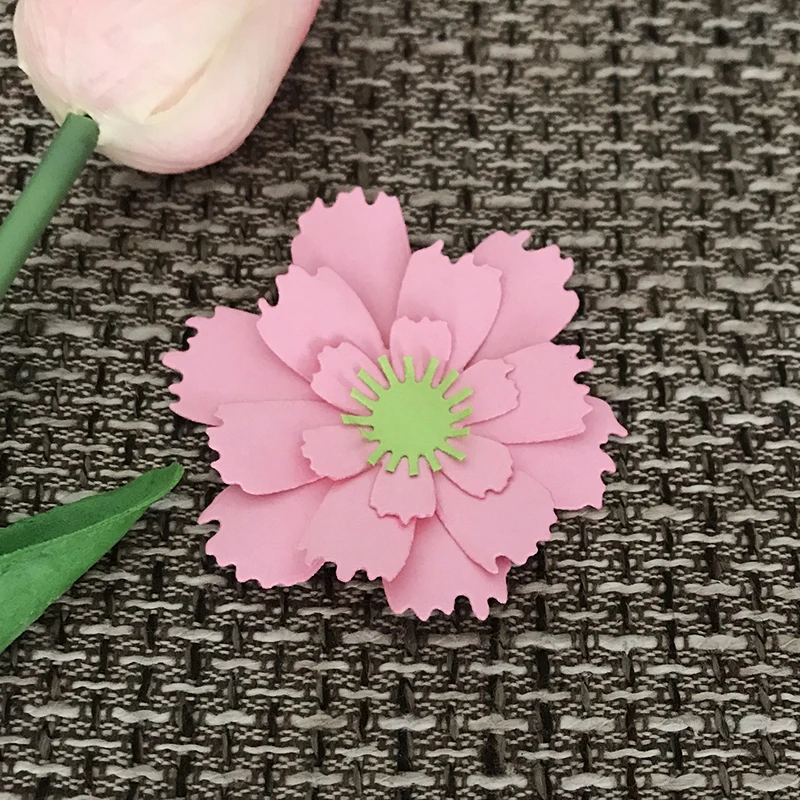 Многослойные Цветочные штампы металлические режущие для штамп скрапбукинга и