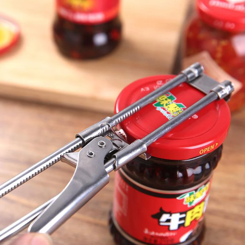 Открывалка из нержавеющей стали Baseidea регулируемая консервная банка для снятия