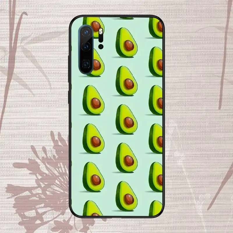 

avocado aesthetic cute fashion pattern Phone Case For Huawei P9 P10 P20 P30 Pro Lite smart Mate 10 Lite 20 Y5 Y6 Y7 2018 2019