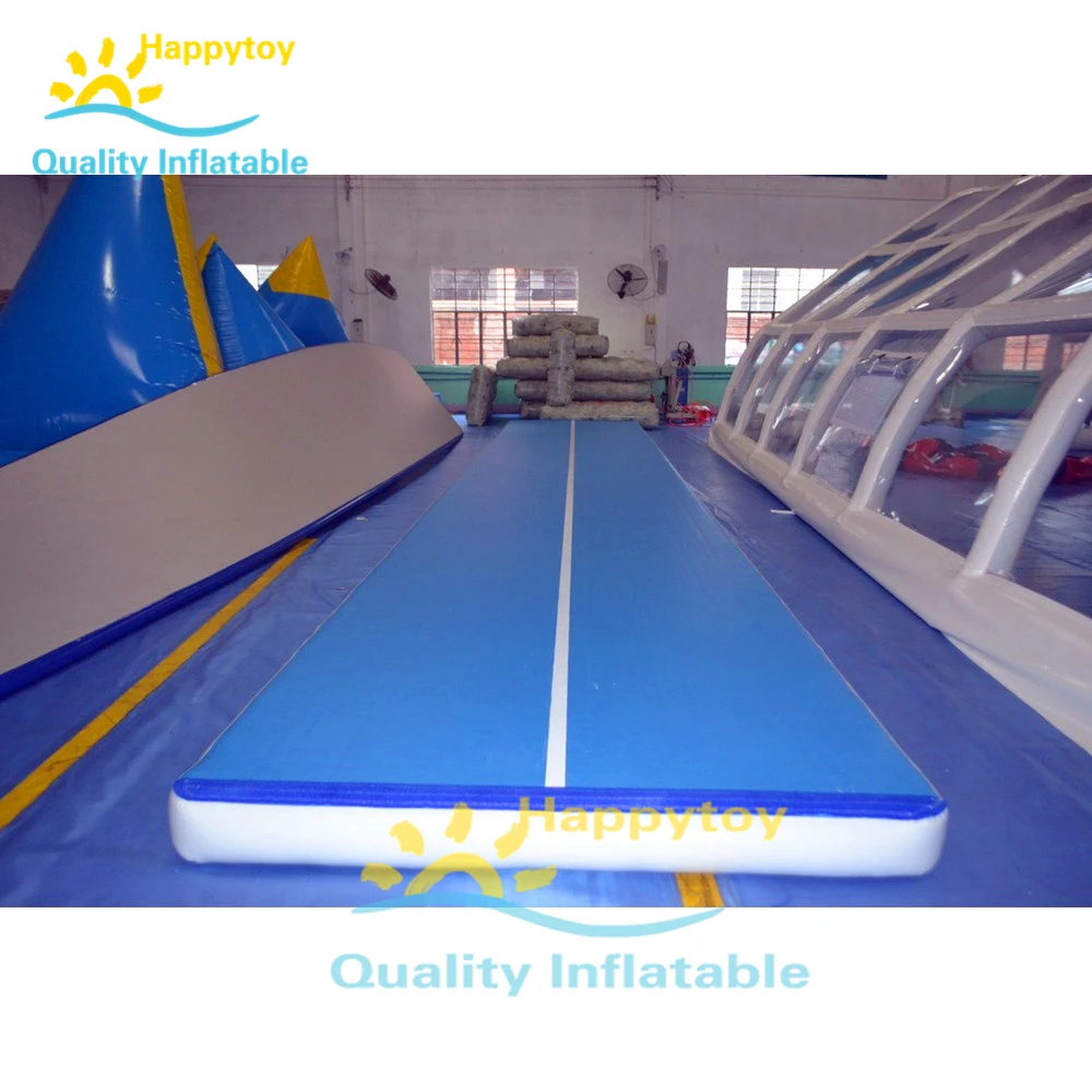 Надувной бассейн плавающий водный Коврик для йоги гимнастический воздушный трек
