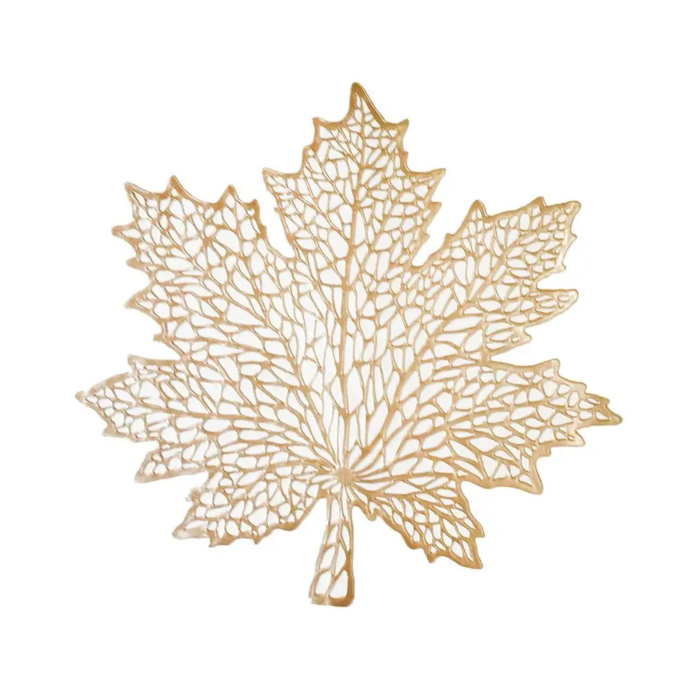 Настольный коврик с кленовыми листьями полые кухонные коврики