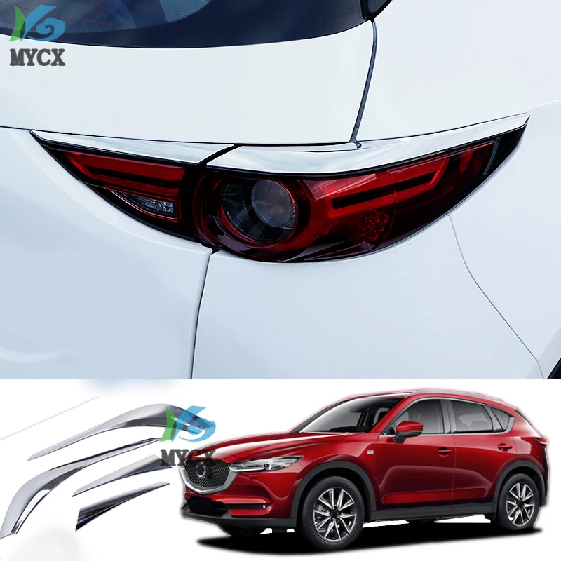 Задний фонарь из углеродного волокна для Mazda светильник CX5 CX 5 2017-2019 отделка