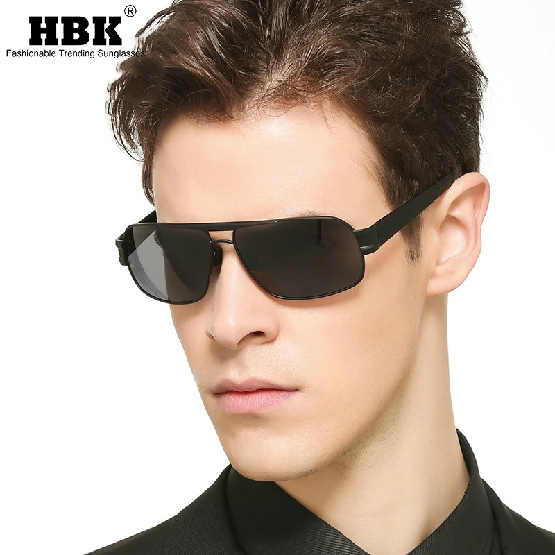 Мужские солнцезащитные очки с поляризацией в металлической оправе|Мужские очки|