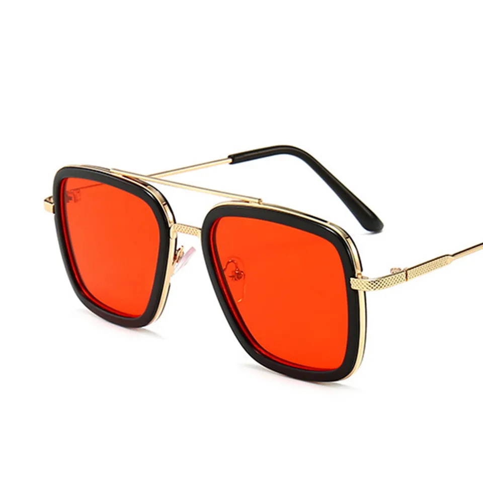 

2020 Metal Vintage Kids Sunglasses Brand Designer Retro Square Children Sunglass Boys Colorful Mirror Gradient Glasses UV400