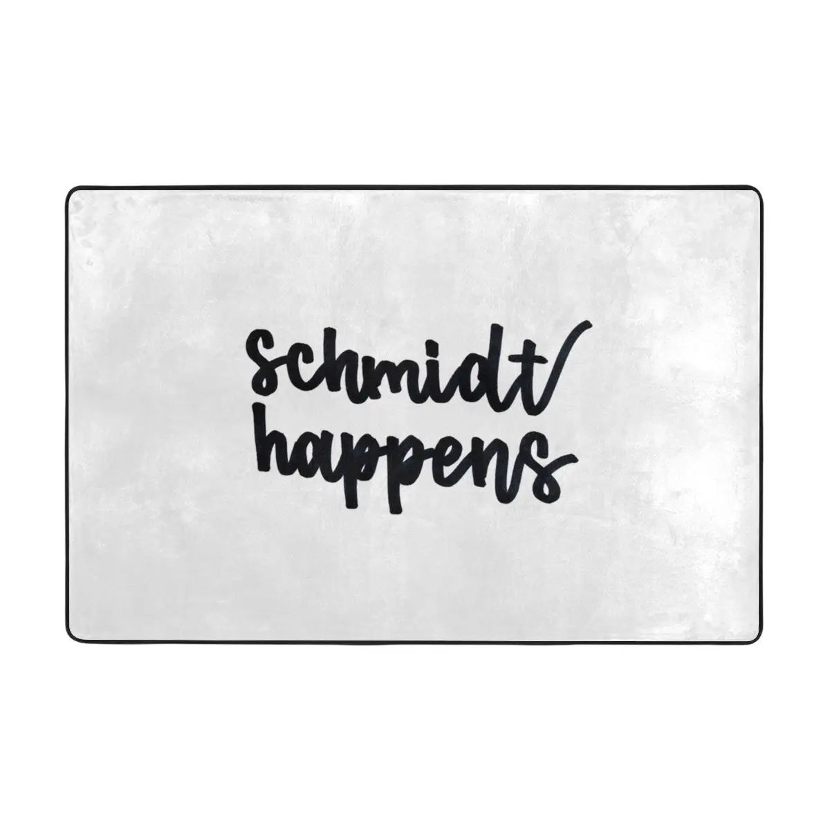 

Schmidt Happens Doormat Carpet Mat Rug Polyester Non-Slip Floor Decor Bath Bathroom Kitchen Living Room 60*90