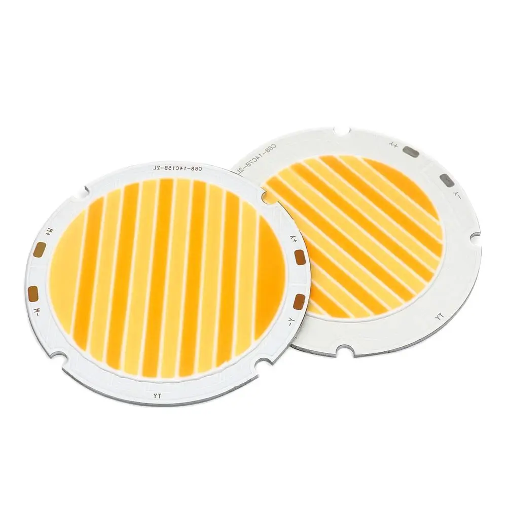 2pcs a lot Two-color LED Beads COB Chip Light-Emitting Diode 200W CRI95 Warm/White For Led Spotlight Photography Fill Light