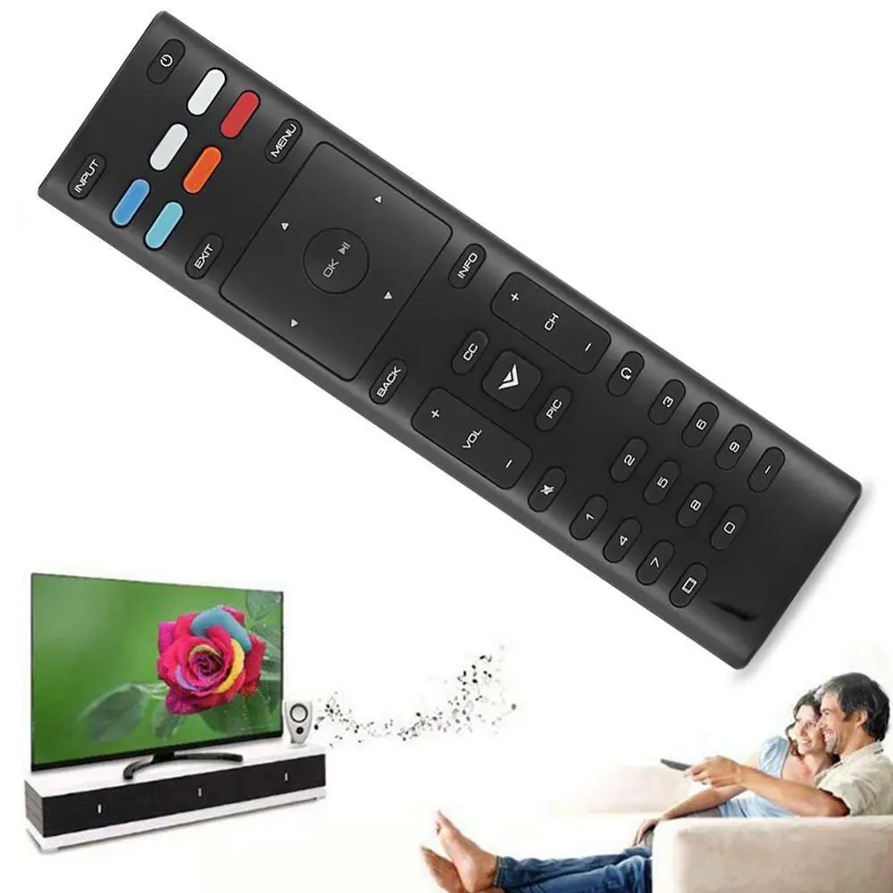 ТВ дистанционного Управление XRT136 для Vizio ЖК D24f F1 D43f D50f E43 E2 E60 E3 E75 E1 M65 E0 M75 M70 с