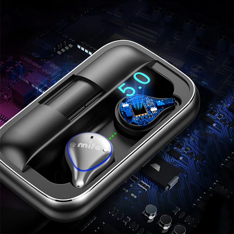 Mifo O5 Pro Bluetooth 5.2 Tws Aptx True Wireless Earbuds Balanced CVC 8.0 Noise Reduction 10H Play Time