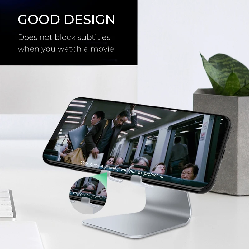 

Desk Mobile Phone Holder Metal Cell Phone Holder For iPhone X XS MAX 8 7 6 12 Phone Stand Desk For Samsung S20 FE Xiaomi Huawei