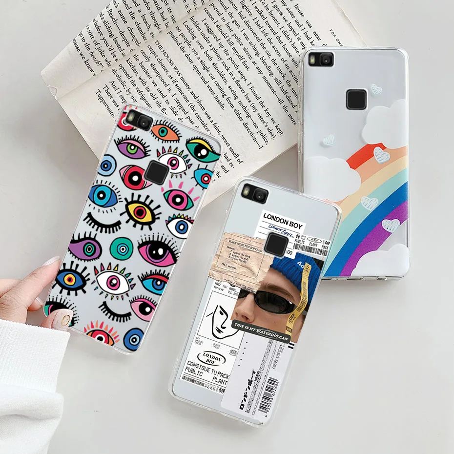 Для Huawei P9 Lite силиконовый чехол для 2016 vns-l21 vns-l31 телефона P9lite Чехлы Coque - купить по