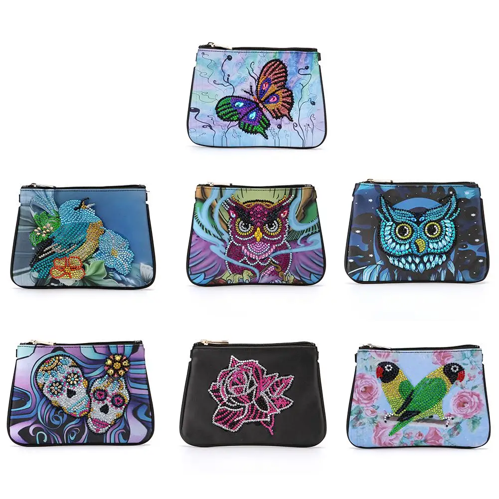 DIY Special Shaped Diamond Painting Wristlet Wallet Embroidery Cross Stitch For Women Christmas Gifts |