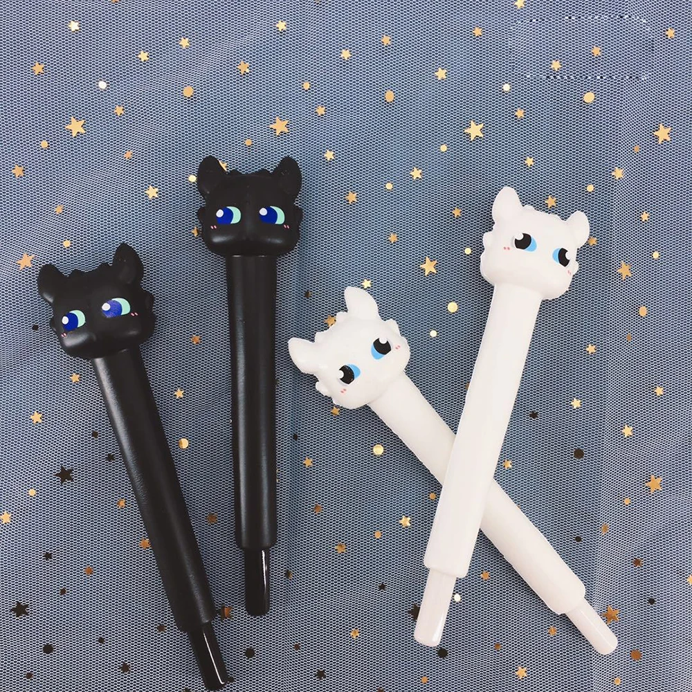 1 шт. красивая гелевая ручка для снятия давления мягкие чернила 0 5 мм черная