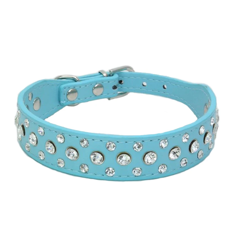 Ошейники для маленьких собак ожерелье со стразами щенков аксессуары домашних