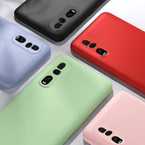 skin friendly case for oppo realme 6 5i pro q x50 find x2 lite neo liquid silicone case for oppo a72 a52 a92 slim soft tpu cover free global shipping