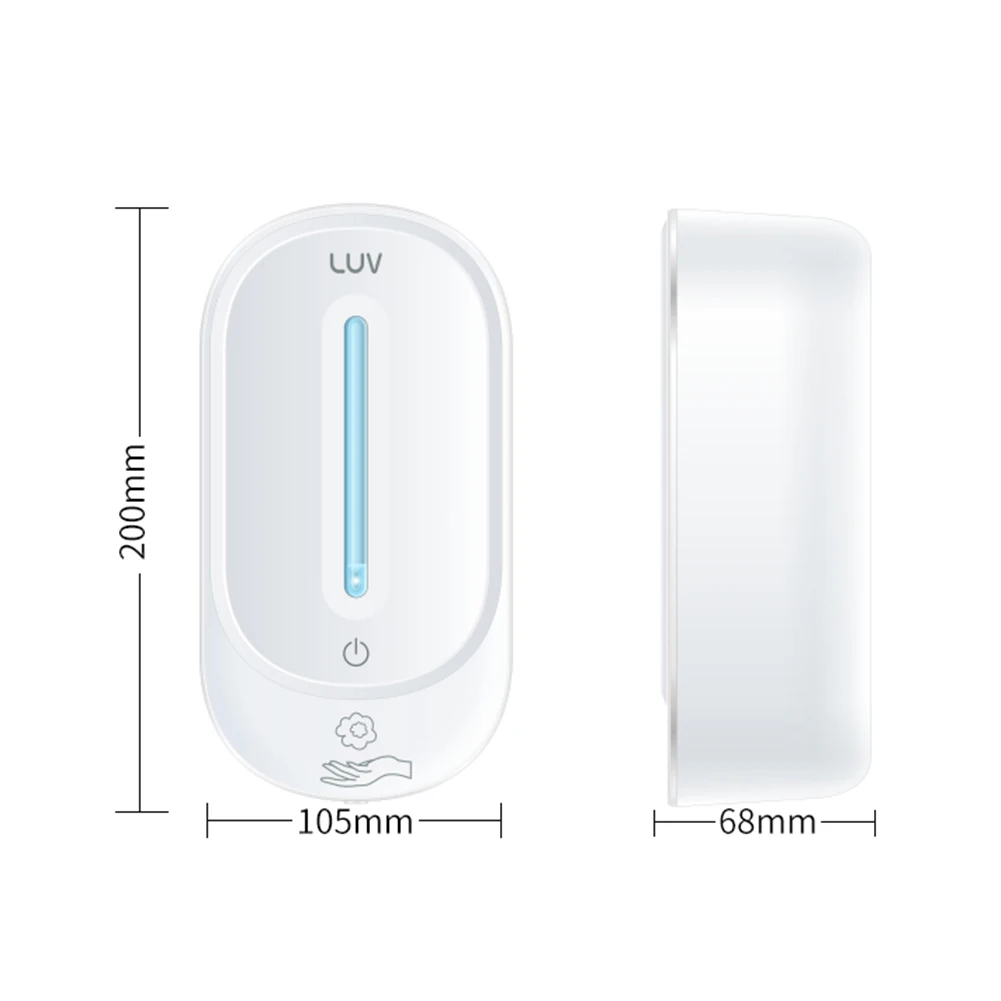 

Touchless Hand Disinfection Machine Automatic Induction Wall Mounted Foam Device Home Office Practical Washing Accessaries