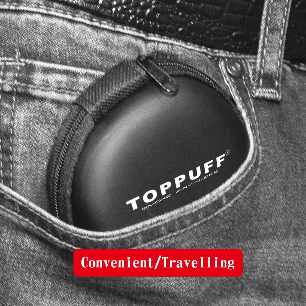 Набор для табака TOPPUFF латунная ложка алюминиевая трубка стеклянное стекло