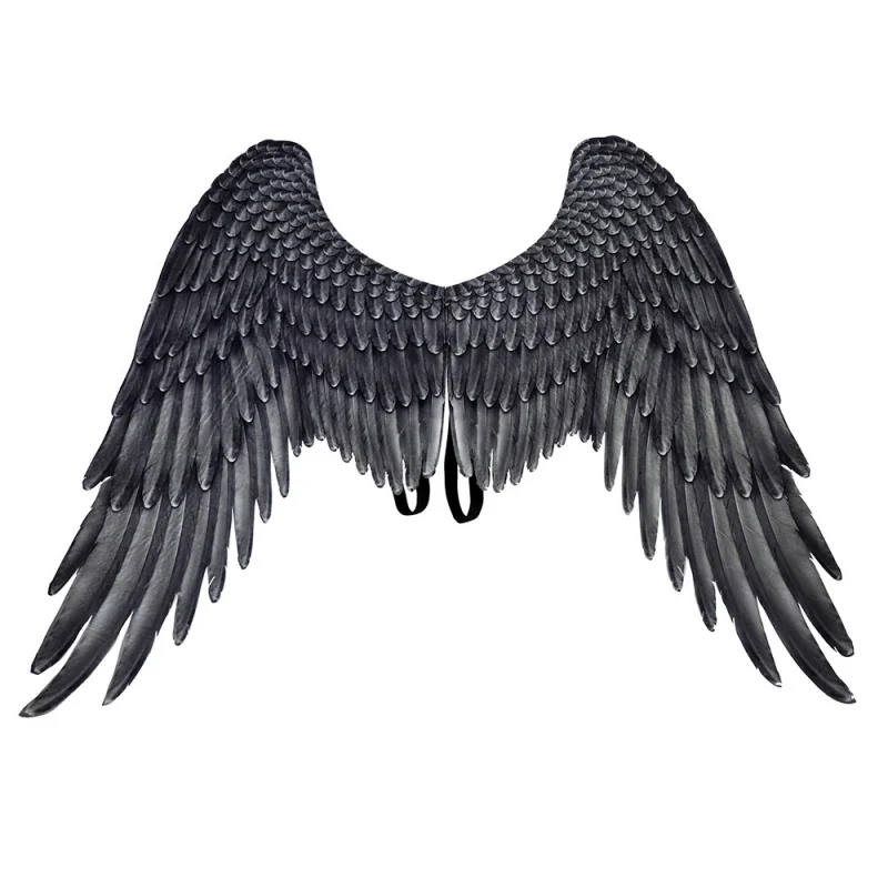 

Halloween 3D Big Wings Non-Woven Fabric Angel Devil Adult Mardi Gras Theme Party Large Black Wings Costume Cosplay Accessories