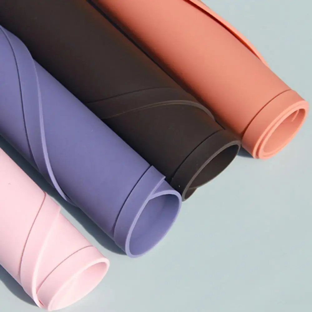 

Nordic Style Heat Resistant Soft Silicone Placemat Restaurant Dining Table Mat