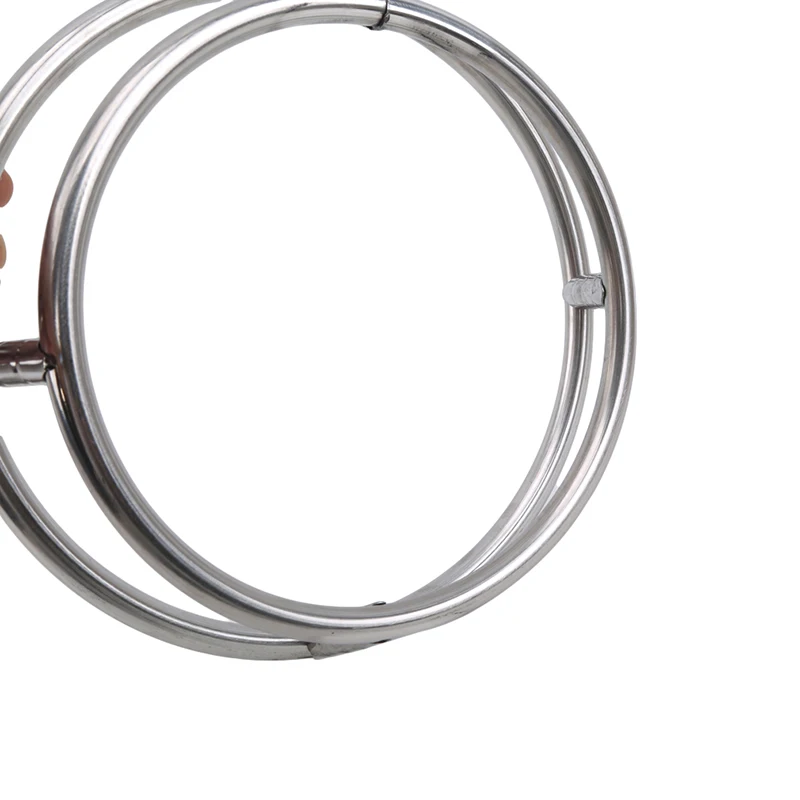 Толстая кухонная утварь многоцелевой из нержавеющей стали круглая полка для