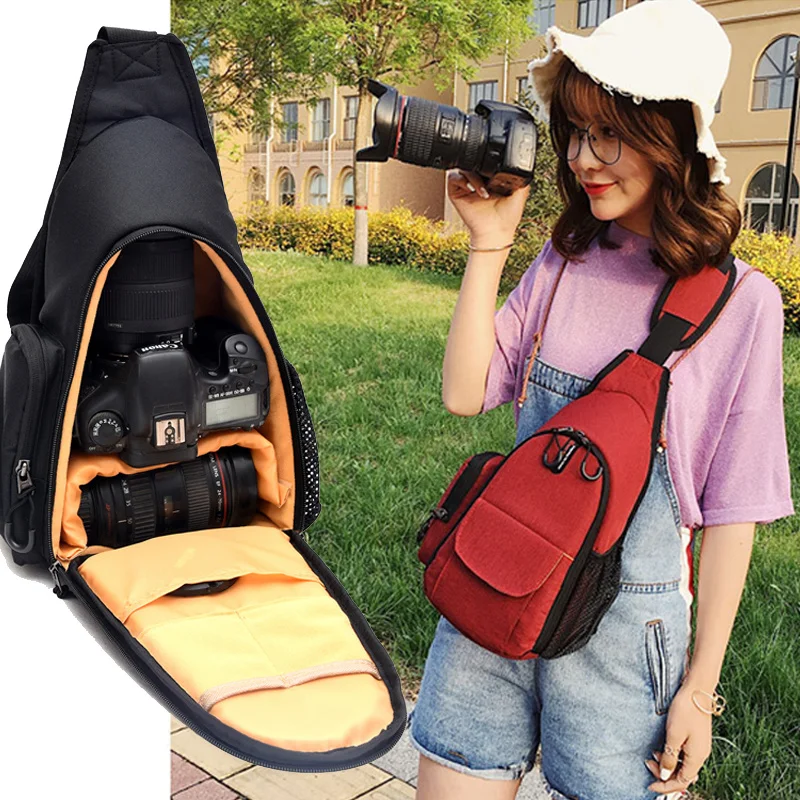 

Waterproof Photo Backpack Camera Bag For Sony Canon EOS Nikon Panasonic Olympus Fujifilm Outdoor Travel Case Lens