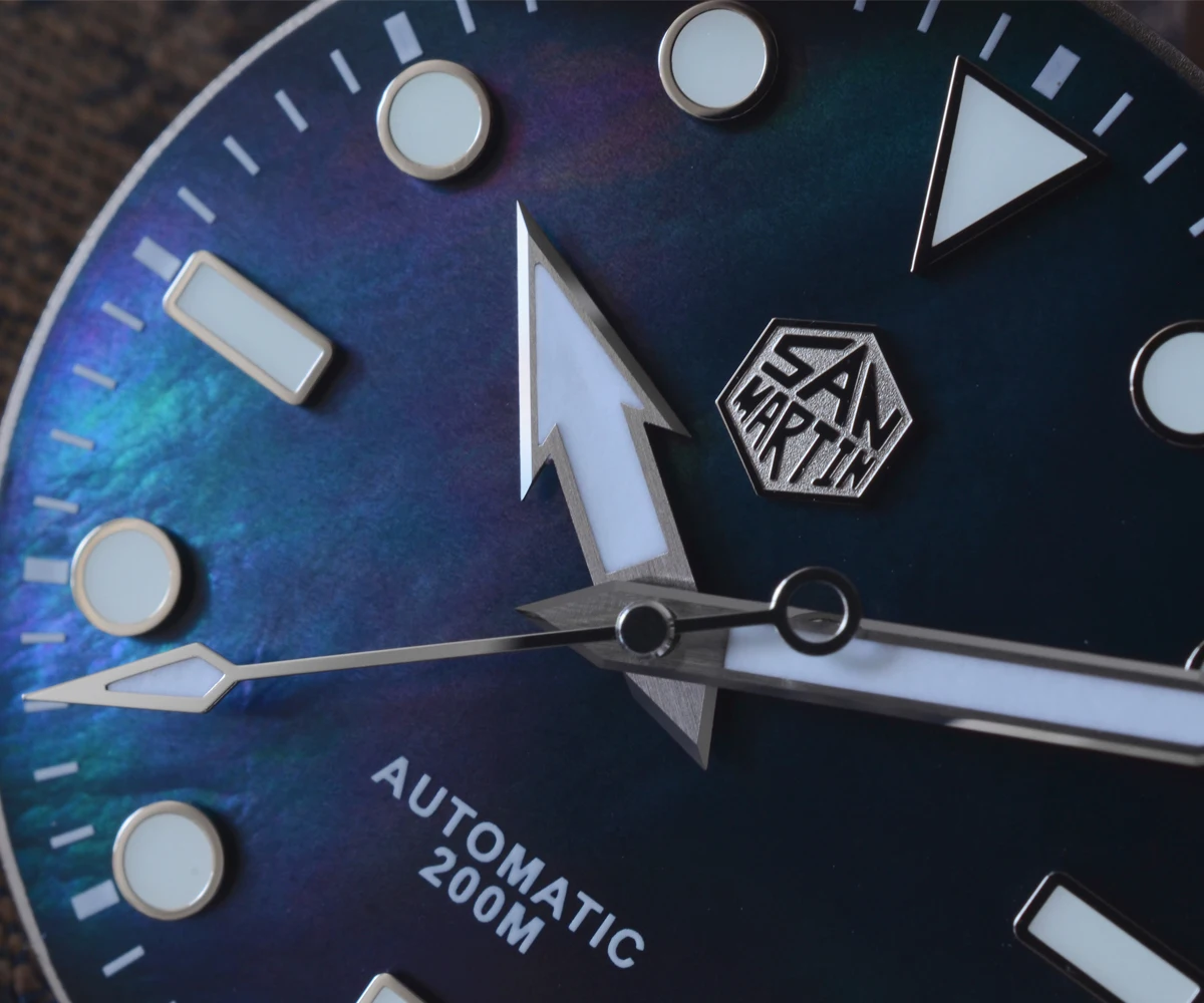 Lugyou Сан Мартин Осьминог Diver часы Мужские автоматические SW200 нержавеющая сталь 20ATM сапфир купольный инструмент браслет многофункциональный BGW
