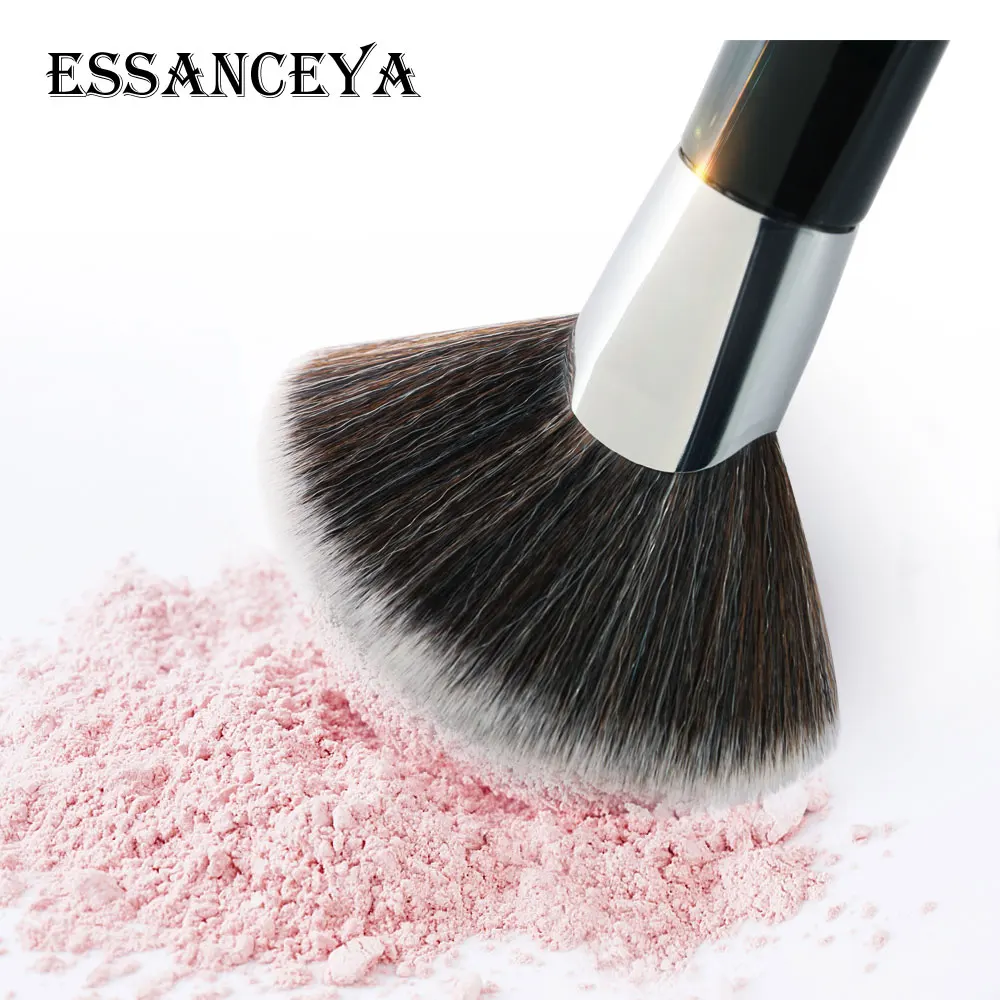ESSANCEYA Pro, 1 шт., Кисть для макияжа, Косметические румяна, кисть для смешивания пудры, контурная кисть кабуки, инструмент для макияжа женщин