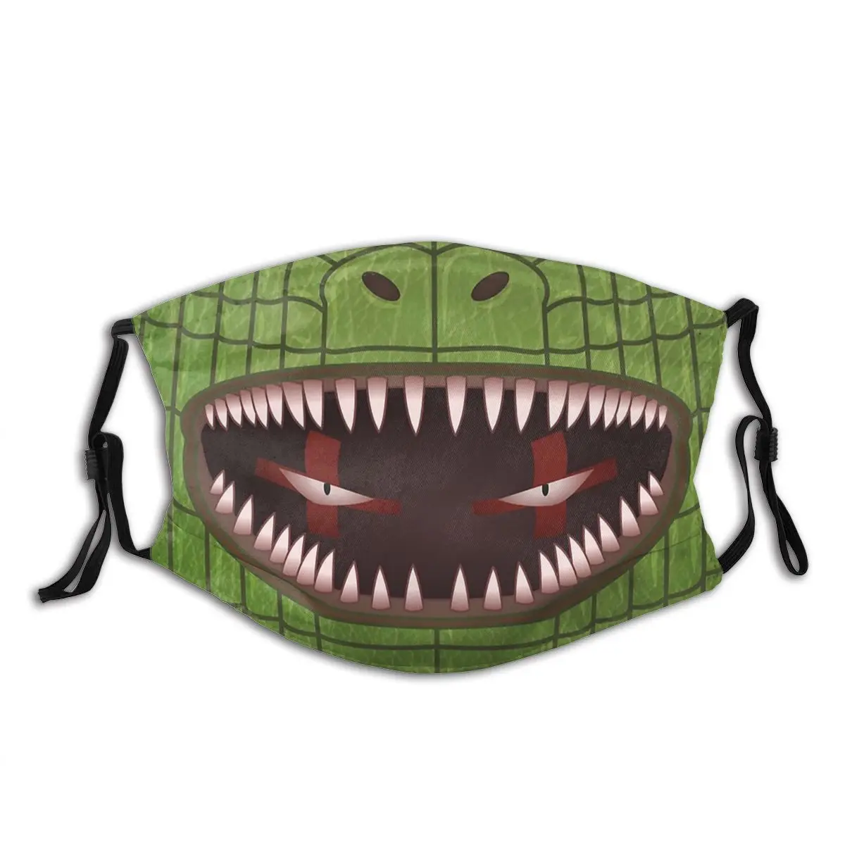 

Caiman Dorohedoro Kaiman Risu Horror Non Disposable Trendy Mouth Face Mask Anti Haze Dustproof with Filters Polyester Protection