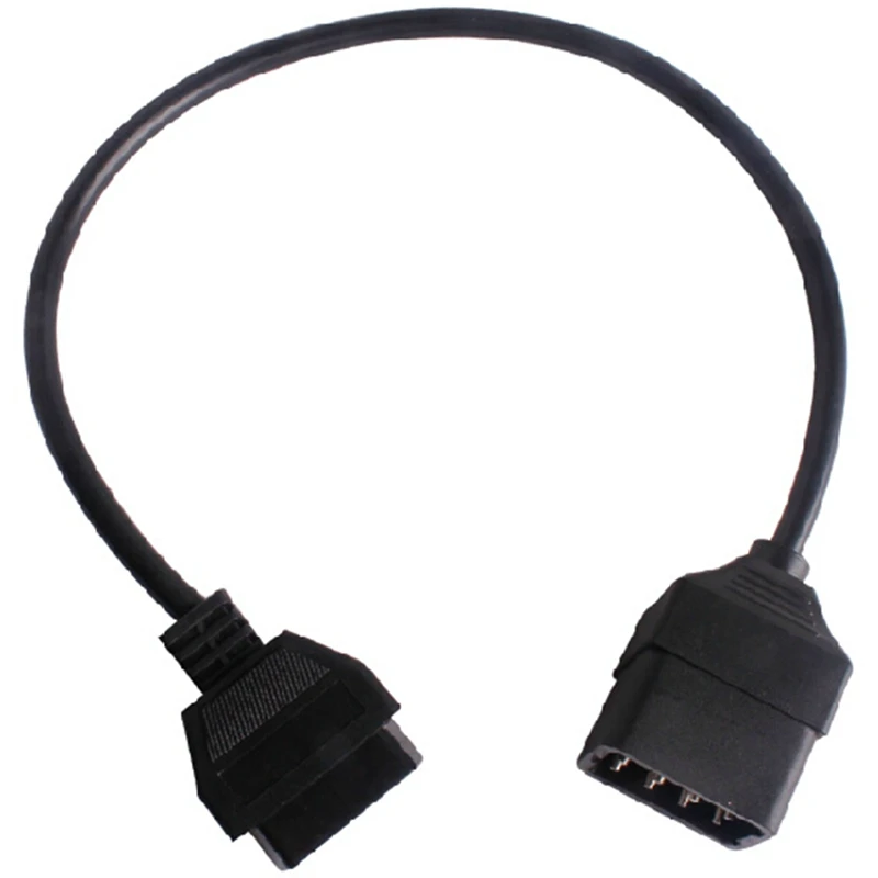 

For Renault 12Pin To OBD OBD2 Connector Diagnostic Adapter For Renault 12 Pin OBD1 Contact Cable