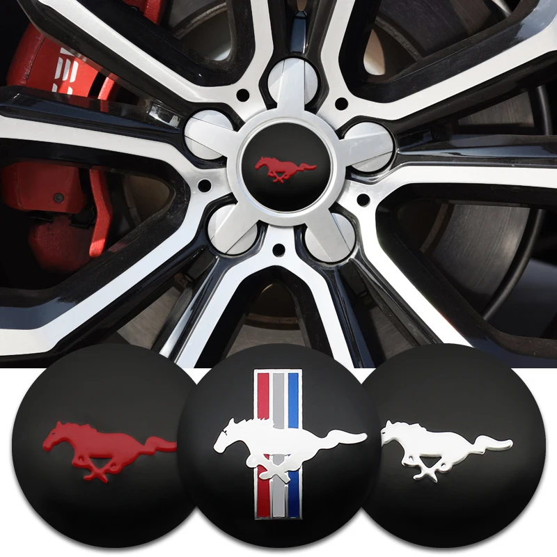 4 шт. 56 мм наклейки на обод обода автомобиля Ford mk2 Mustang Kuga 2015 2017 2018 |