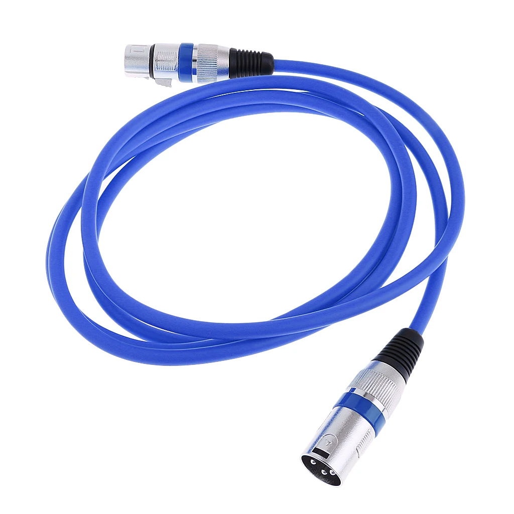 2M/6Ft XLR Male/Female Balance 3pin MIC Shielded Cable Microphone Audio Cord | Спорт и развлечения
