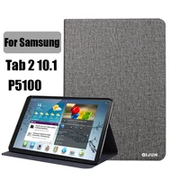 for samsung galaxy tab 2 10 1 inch gt p5100 p5110 p5113 p7500 p7510 tablet case leather pu stand folio cover for tab 2 10 1