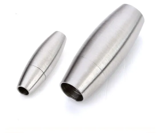 

2 шт. магнитные застежки из нержавеющей стали, кожаный шнур, браслет, магнитная кружевная Пряжка, ожерелье, «сделай сам», аксессуары для изготовления ювелирных изделий fgt34